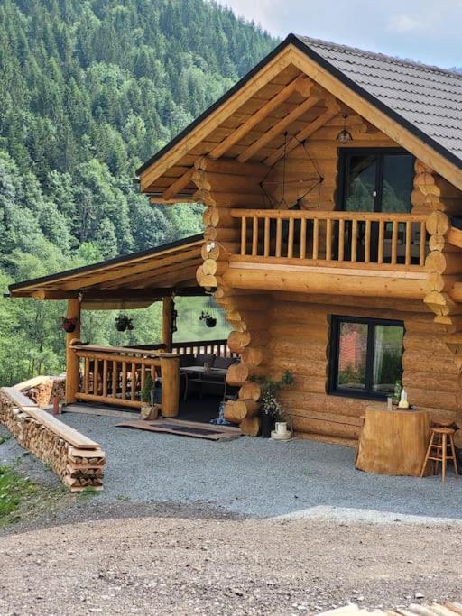 Ralph Cabin- Apuseni Mountains, Transylvania Villa Bucium  ภายนอก รูปภาพ