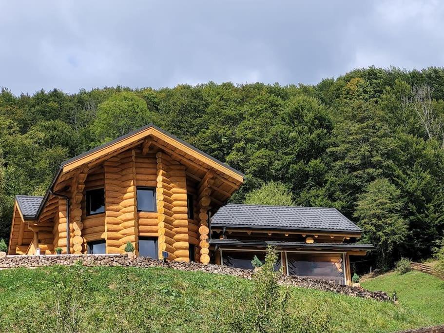 Ralph Cabin- Apuseni Mountains, Transylvania Villa Bucium  ภายนอก รูปภาพ